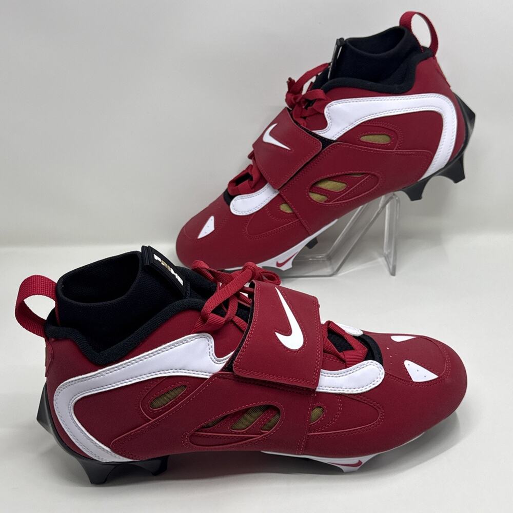 Nike Diamond Turf DT 2 II TD Football Cleats Fire Red Prime IF4807-001 Size 13